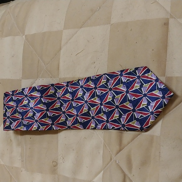 Ricco handmade Italian silk necktie - Picture 4 of 4